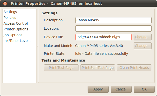 canon mp495 software for mac