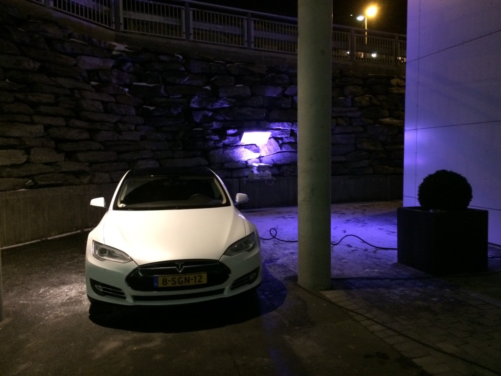 Charging at Scandic Hotel Narvik