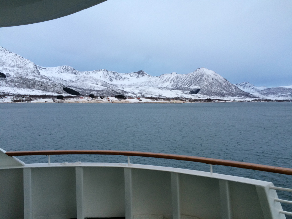 View from Hurtigruten