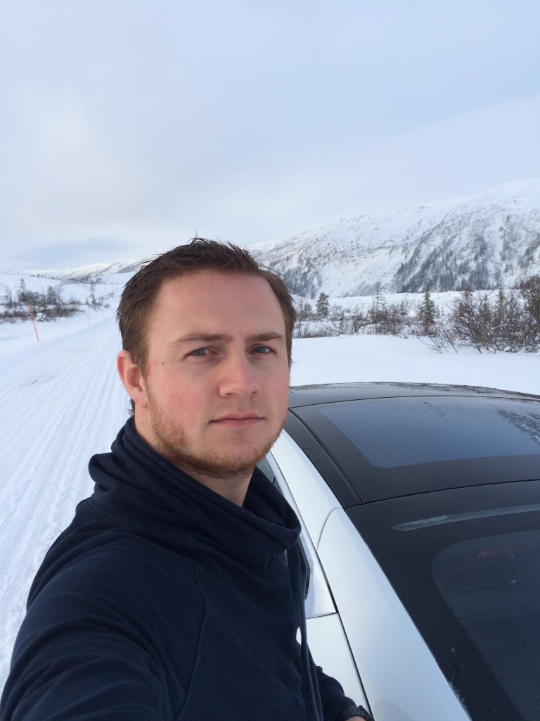 Selfie route 74 Norway